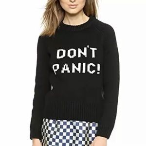 Marc by Marc Jacobs Black Merino Wool Sweater